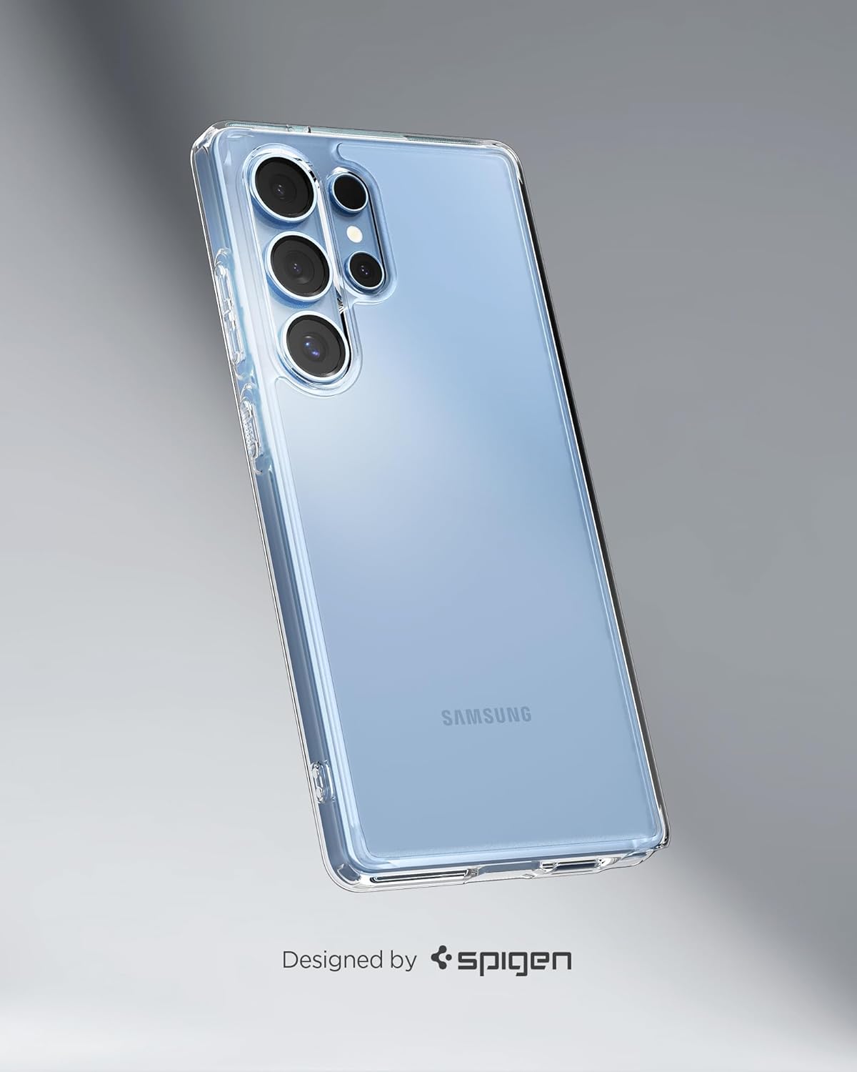 Spigen Ultra Hybrid for Samsung Galaxy S25 Ultra Case, Transparent Galaxy S25 Ultra Back Cover (2025) - Crystal Clear