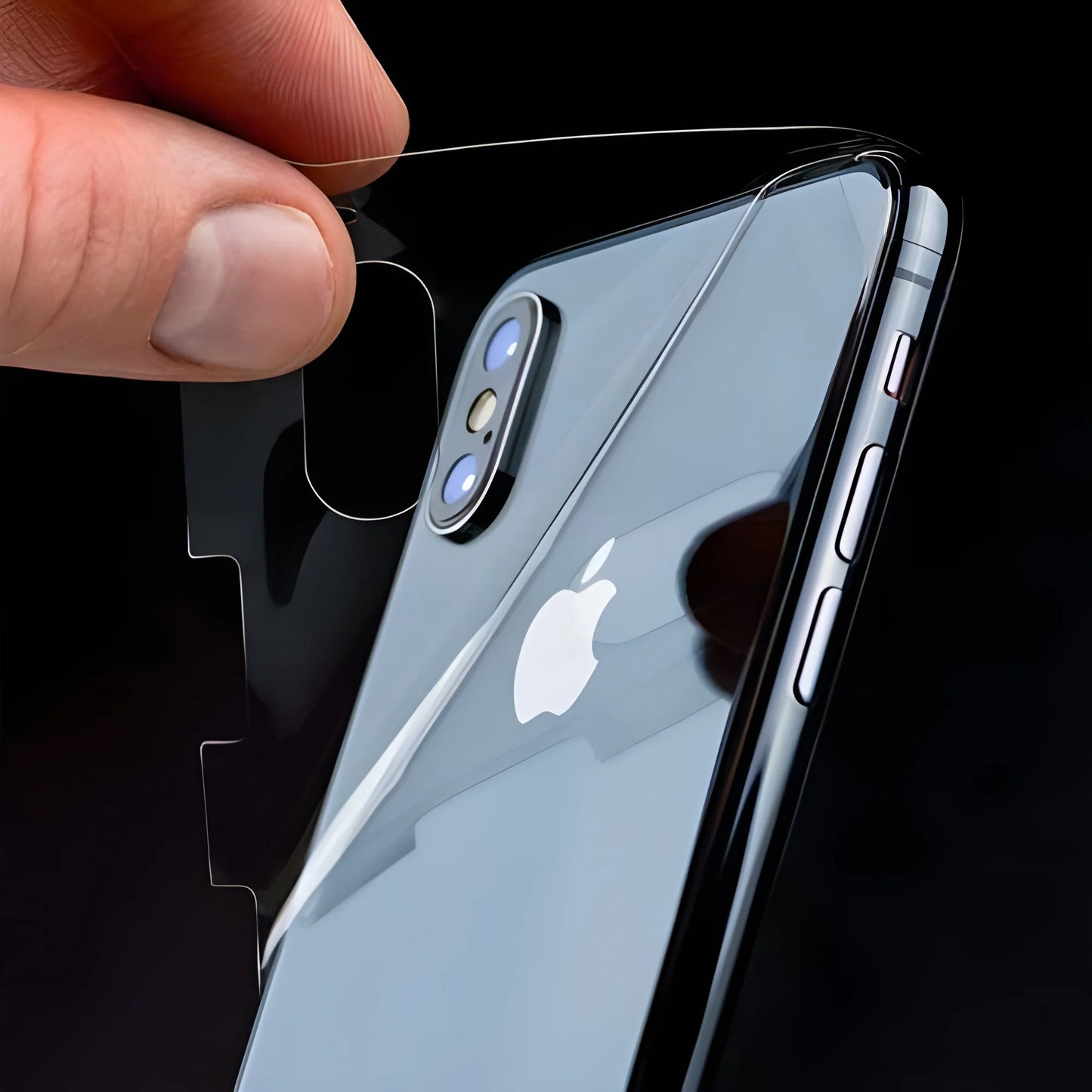 Transparent Mobile Skin Wrap - (Installation Kit Included)