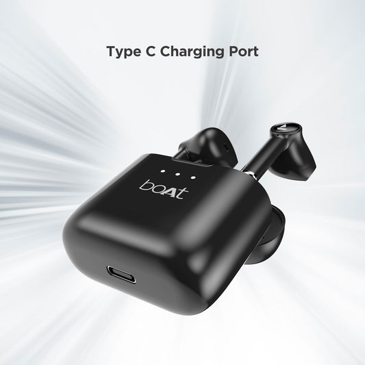 boAt Airdopes 131/138 with 60 Hrs Playback, ASAP Charge Truly Wireless Bluetooth in Ear Earbuds with Mic (Active Black)