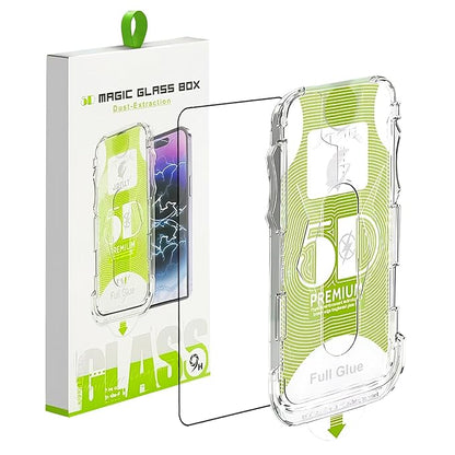G-Rhino Super OG 6D Glass Anti Fingerprint Smooth high Transparent Tempered Glass for Iphone 15 series Screen Protector/iPhone 15 Pro - 6.12 inch